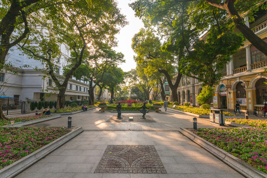 廣州沙面一景