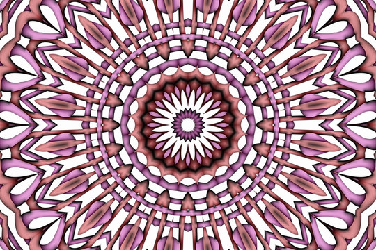 唯美花型 拼花圖案 無(wú)分層
