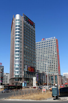 大慶 地標建筑 電子大廈