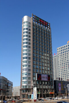 大慶 地標建筑 電子大廈