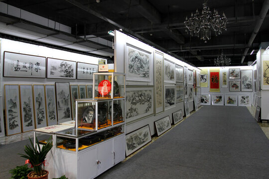 展廳 畫展 書法展 百福展