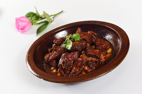 蒜香燜仔排