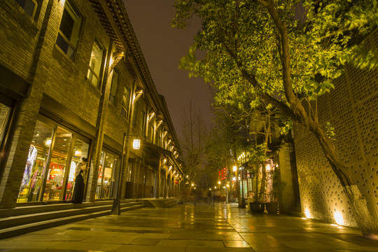 寬窄巷子夜景