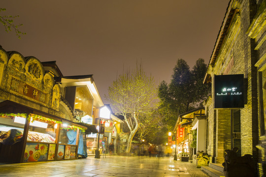 寬窄巷子夜景