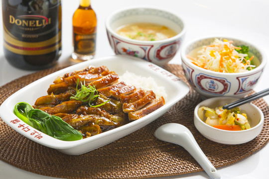 茄子雞排套餐蓋飯