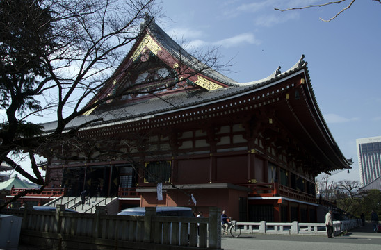 日本淺草寺大殿