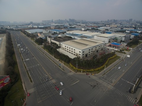 航拍道路