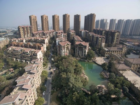 航拍樓盤全貌