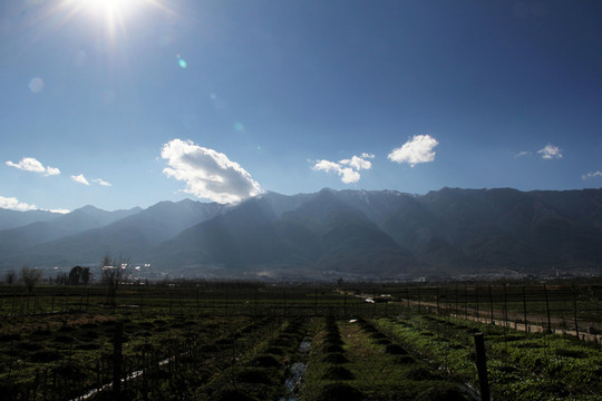 景區(qū)風光 蒼山 蒼山洱海