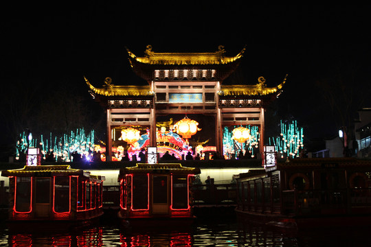 秦淮夜色