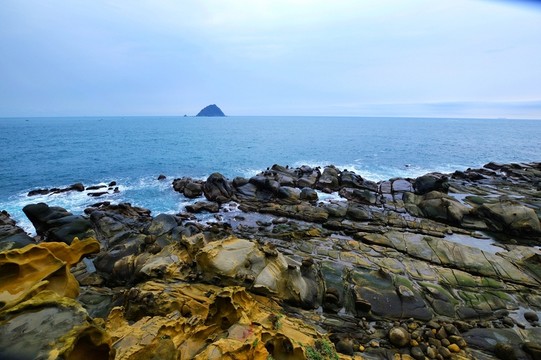 臺灣基隆和平島公園地質(zhì)