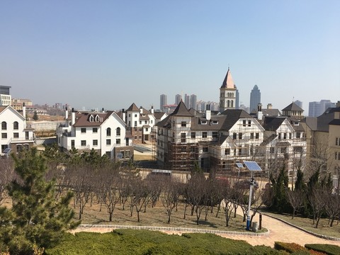 海邊別墅小區(qū)