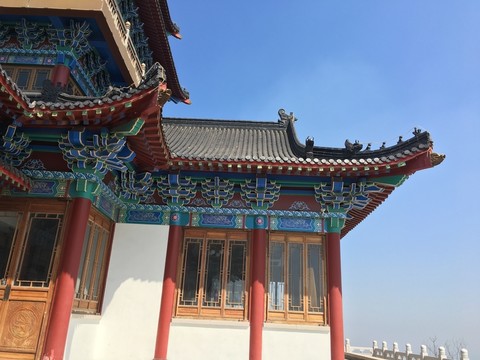 復古建筑一角