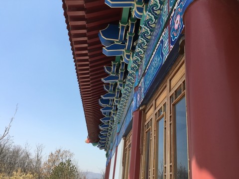 復(fù)古建筑一角