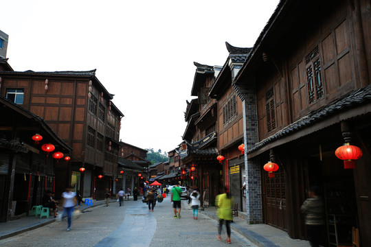 貴州 苗族 街景