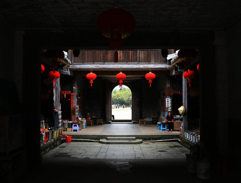 福建土樓 內(nèi)景
