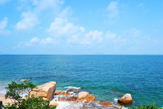 藍(lán)天大海