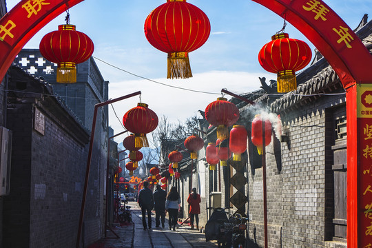 山東青州南營(yíng)街古街