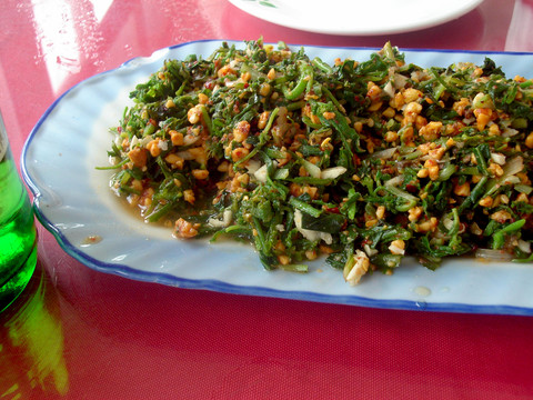 涼拌野薺菜