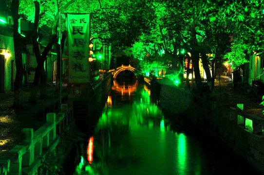 同里夜景