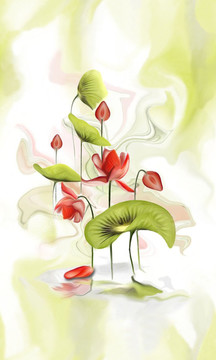 定位花