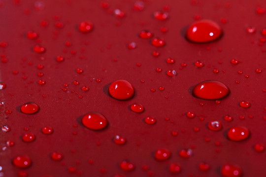 酒紅色水滴背景