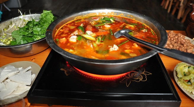 湯鍋豆腐