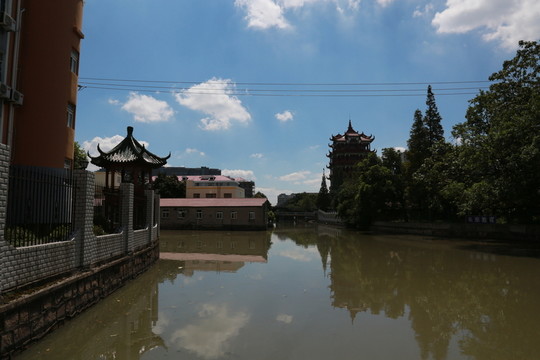 城市河流 河道