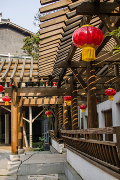 古風(fēng)建筑 木結(jié)構(gòu)建筑 傳統(tǒng)文化