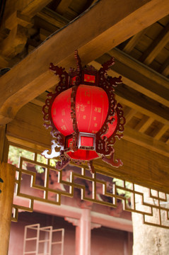木雕建筑 木制窗花 中國風(fēng)