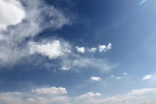 天空 云彩 藍天 白云 云 晴