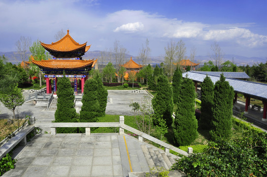 崇圣寺景色