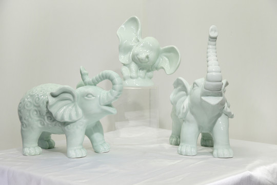 工藝品 三只小象