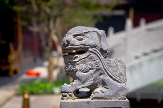 拱橋石獅