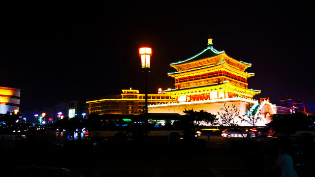 古跡夜景