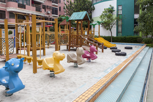幼兒園一角