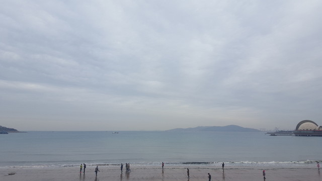 天空 海水浴場