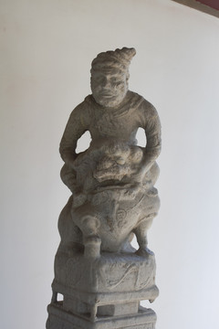 西安小雁塔 拴馬樁