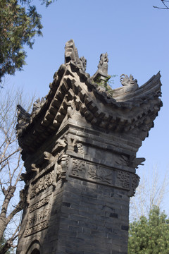 西安小雁塔 石碑