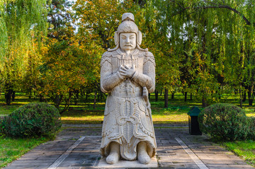 明十三陵總神路將軍像