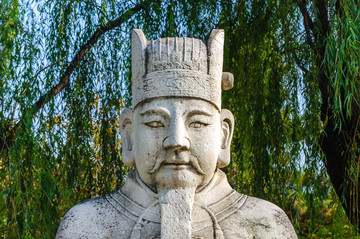 明十三陵總神路品官頭像