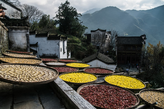 曬秋遠(yuǎn)山