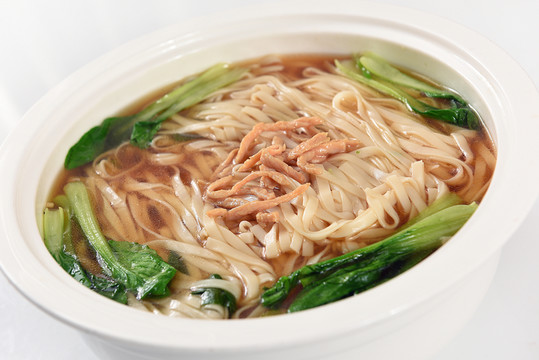 青菜肉絲面