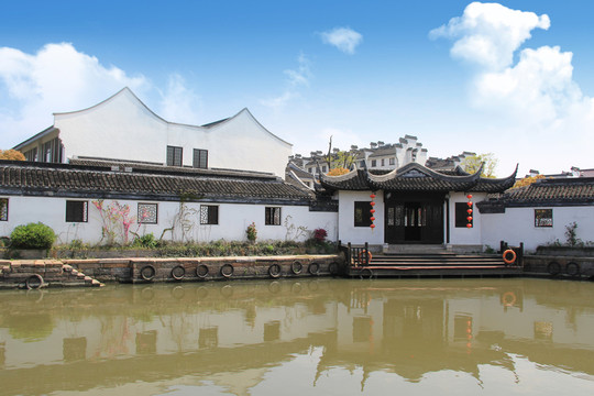 古鎮(zhèn) 大門 燈籠