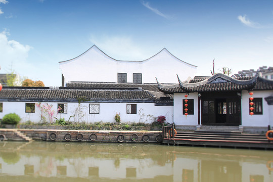 古鎮(zhèn) 大門 燈籠