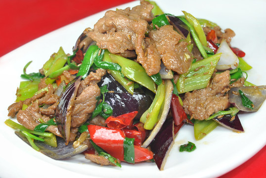 小炒蒙古肉（豬）