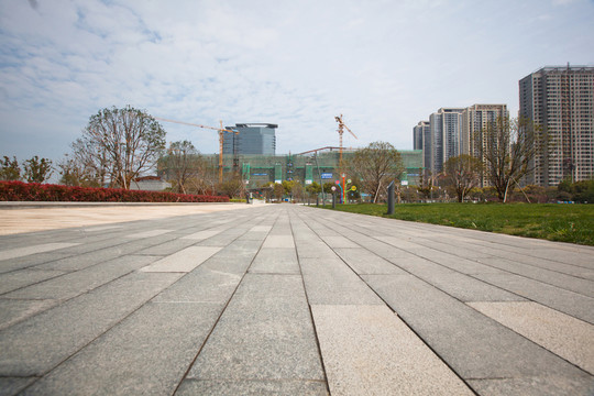 石板路面