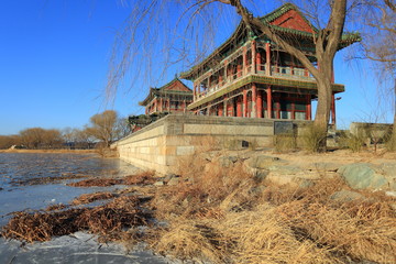 頤和園 景明樓 側(cè)面