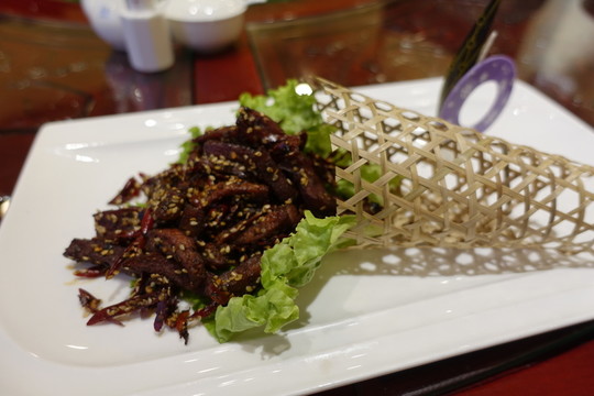 麻辣牛肉干
