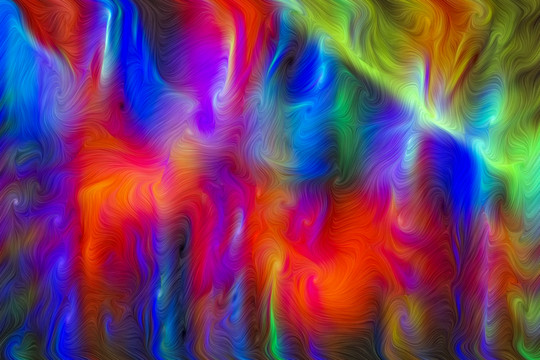 唯美抽象線條背景 無分層